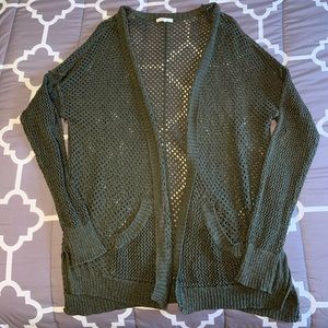 Slouchy knit cardigan